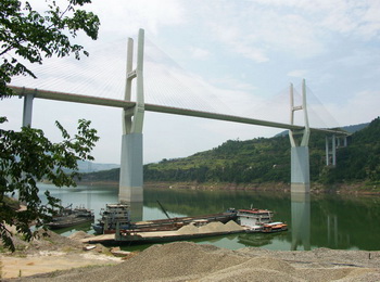 Pengxihe River Bridge, Yunyang, China