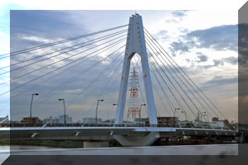 Bridge on Sangyo Road, Yokohama, Japan