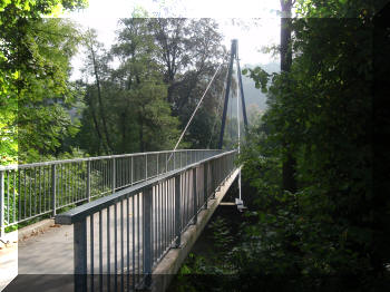 Footbridge in Aywaille, Belgium