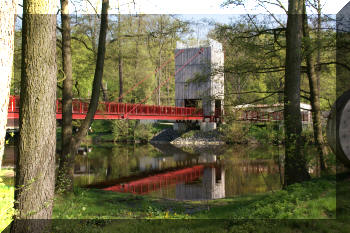 Vavrova footbridge, Cheb, Czechia