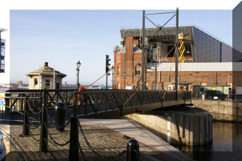 Canning Dock Footbridge, Liverpool