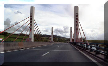 Road bridge in Guiche, France