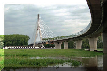 Schönebecker Elbauenbrücke, Sachsen-Anhalt