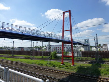 image: Fussgängerbrücke; footbridge