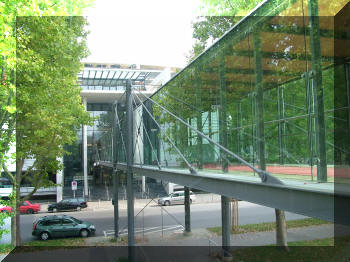 Mercedes-Benz Arena footbridge