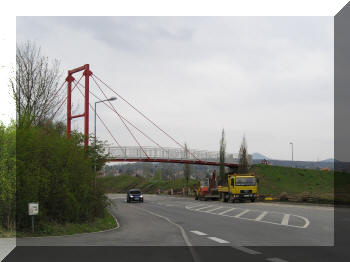 Footbridge in Göppingen, Germany