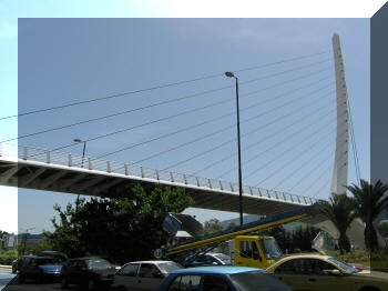 Katehaki Pedestrian Bridge, Athens