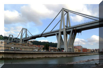 Polcevera Viaduct, Genova, Italy