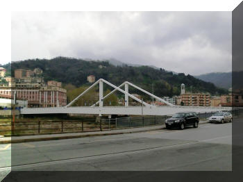 Ponte Divisione Alpina Cuneense, Genua
