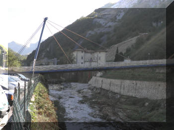 Seravezza footbridge, Italy