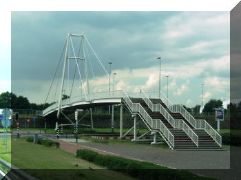 Amsterdam Arena Footbridge, Netherlands