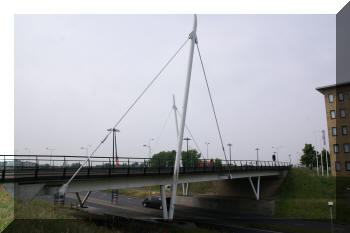 Road bridge in Ede, Netherlands