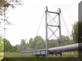 Cestochova pipeline bridge
