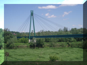 Pipeline bridge, Cracow, Poland