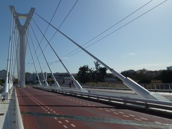 puente atirantado, Castellon de la Plana