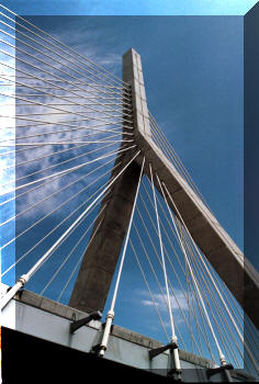 Leonard P Zakim Bridge, Boston, MA
